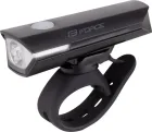 FORCE svetlo predné FLUX 200LM USB, čierne