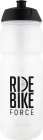 Force fľaša F RIDE BIKE 0,75 l, transparentná-čierna