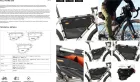 Restrap Full Frame Bag taška na rám, čierna