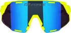 FORCE okuliare GRIP fluo, modré revo sklo