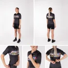 FORCE dres VIVID LADY krátky rukáv, čierny