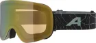 ALPINA Lyžiarske okuliare PENKEN willow-green matt Q-LITE gold
