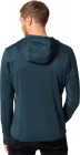 Vaude turistická mikina s kapucňou Monviso Fleece, pánska, dark sea/green