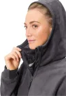 Vaude mikina s kapucňou Neyland Fleece, dámska, phantom black