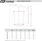 FORCE dres CHARM dámsky dlhý rukáv, bordó