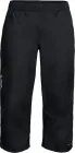 Vaude nepremokavé 3/4 cyklonohavice Drop, pánske, black