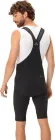 Vaude cyklistické nohavice Furka Bib, pánske, black