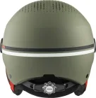 ALPINA Juniorská lyžiarska prilba ZUPO VISOR Q-LITE olive-red matt - orange-silver