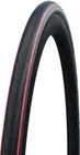 Plášť LUGANO II 700x25C (25-622) 50EPI 330g K-Guard SiC červené pásiky skladací