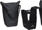 Vaude dvojitá taška na nosič TwinShopper, black
