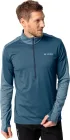 Vaude fleecový pulóver Livigno Halfzip II, pánsky, blue gray