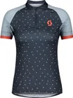 Dámsky dres Scott Endurance 30, krátky rukáv, Midnight Blue/Glace Blue, XL