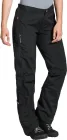 Vaude cyklistické nepremokavé nohavice Yaras Rain Zip III, dámske, black