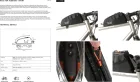 Restrap Race Top Tube Bag Short taška na rám, 1.2 l, čierna