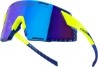 FORCE okuliare GRIP fluo, modré revo sklo