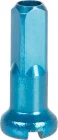 Niple hliníkové 2x14mm, modré