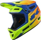 KENNY Cyklistická prilba DOWNHILL ELITE Navy Neon Yellow 2025 XXS, Zelená/Žltá/Oranžová