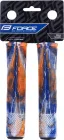 Force gripy BMX160 gumové, bielo-modro-oranž, balené