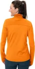 Vaude fleecový pulóver Livigno Halfzip II, dámsky, oranžová
