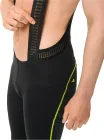 Vaude cyklistické nohavice Kuro Warm Bib, pánske, neon yellow