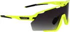 Force okuliare CYCLONE fluo, čierne prechod. sklo