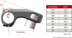 FSA predstavec MTB NS alloy 90mm -20° V17