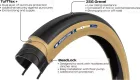 PANARACER Plášť Gravelking +, kevlar.pätka, čierno-hnedý