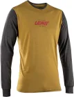 LEATT tričko dlhý rukáv Tech, Brass Brown