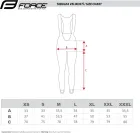 FORCE nohavice Z70 SOFTSHELL s trakmi a vložkou, čierne