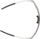 ALPINA Cyklistické okuliare RAM HR Q-Lite transparentné lesklé