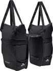 Vaude dvojitá taška na nosič TwinShopper (UniKlip 2), black