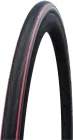 Plášť LUGANO II 700x25C (25-622) 50EPI 330g K-Guard SiC červené pásiky skladací