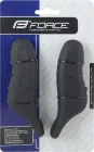 FORCE rohy RAB 12 cm AL + guma, čierne