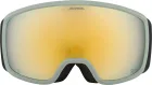 ALPINA Lyžiarske okuliare BIVIO willow-green matt Q-LITE gold