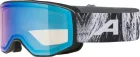 Alpina lyžiarske okuliare VENET black-glacier matt Q-LITE blue