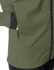Vaude cyklistická bunda Qimsa Softshell, dámska, cedar wood