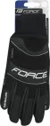 FORCE rukavice WINDSTER SPRING čierne