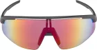 ALPINA Okuliare TURBO PRO black matt Q-LITE red