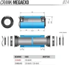 FSA stredové zloženie - kľúk M/EXO 24mm na PF92/PF89.5