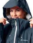 Vaude hardshell bunda Monviso 3L, dámska, tmavo modrá