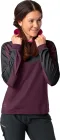 Vaude cyklistický dres Qimsa LS Shirt II, dámsky, cassis