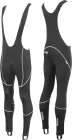 FORCE nohavice Z70 SOFTSHELL s trakmi bez vložky, čierne