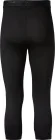 Vaude termo spodky Monviso Wool 3/4, pánske, black