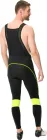 Vaude cyklistické nohavice Kuro Warm Bib, pánske, neon yellow