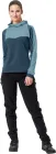 Vaude cyklistický dres Qimsa LS Shirt II, dámsky, dark sea