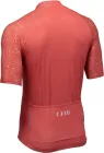 Dres CTM ROAK, na zips, tehlová červená, XL