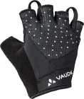 Vaude cyklistické rukavice Advanced II, black, dámske