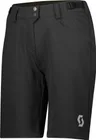 Dámske kraťasy Scott Trail Flow s vložkou, Black