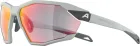 ALPINA Cyklistické okuliare TWIST SIX QV dymovo šedé matné