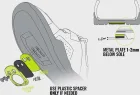 Magped ULTRA2 pedále, sivé
